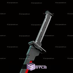 Cosplay STL Files Armorized Deadpool Swords 3D Print Wearable