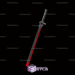 Cosplay STL Files Armorized Deadpool Swords 3D Print Wearable