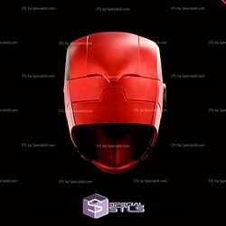 Cosplay STL Files Armorized Deadpool Helmet 3D Print Wearable