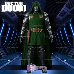 Cosplay STL Files Dr Doom Armor 3D Print Wearable
