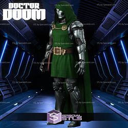 Cosplay STL Files Dr Doom Armor 3D Print Wearable