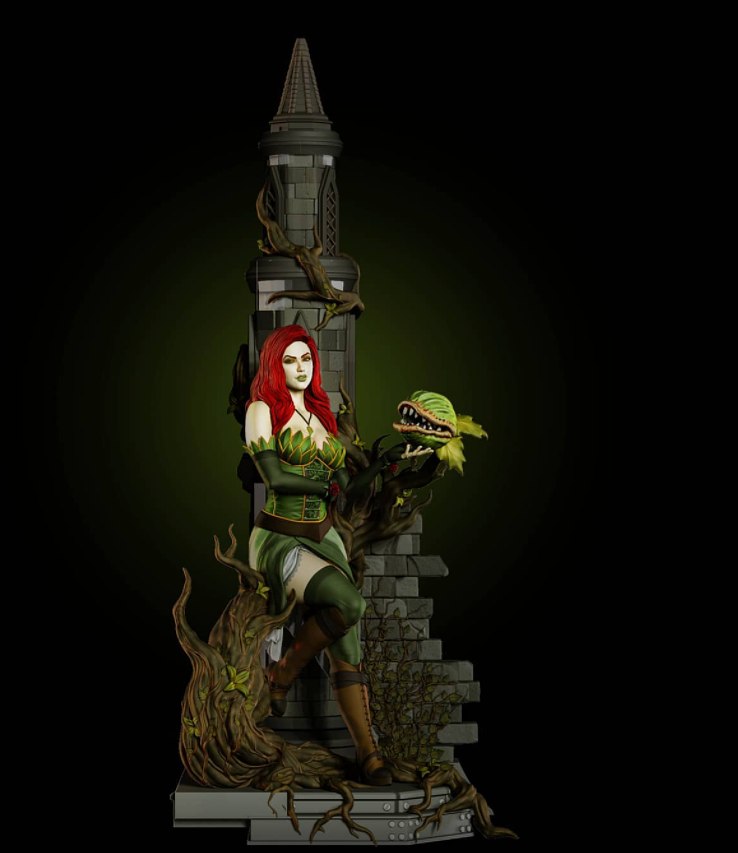 Poison Ivy Diorama from DC