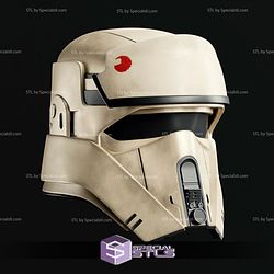 Cosplay STL Files Shore Trooper Helmet Andor Rogue One 3D Print Wearable