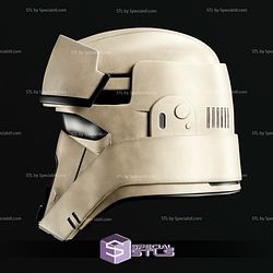 Cosplay STL Files Shore Trooper Helmet Andor Rogue One 3D Print Wearable