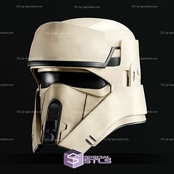 Cosplay STL Files Shore Trooper Helmet Andor Rogue One 3D Print Wearable