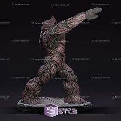 Swole Groot STL Files Guardian of Galaxy 3D Printing Figurine