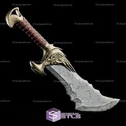 Cosplay STL Files Kratos Blades Of Chaos God of War 3D Print Wearable