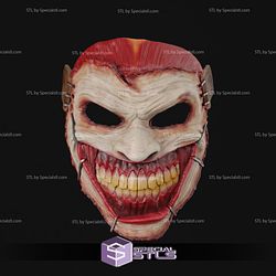 Cosplay STL Files Joker Mask 3D Print Wearable