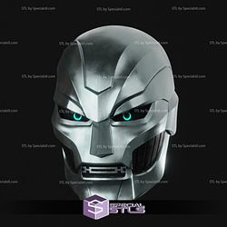 Cosplay STL Files Dr Doom Mask 3D Print Wearable