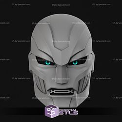 Cosplay STL Files Dr Doom Mask 3D Print Wearable