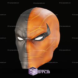 Cosplay STL Files Prime 1 Death Stroke Mask 3D Print Wearable