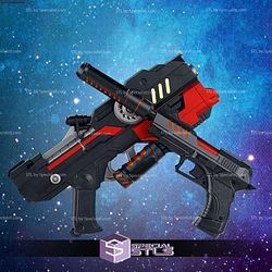 Cosplay STL Files Comic Star Lord Guns 3D Print Wearable