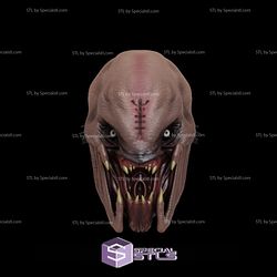 Cosplay STL Files Feral Predator Prey Mask 3D Print Wearable