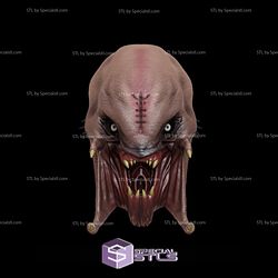 Cosplay STL Files Feral Predator Prey Mask 3D Print Wearable