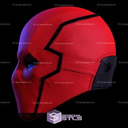 Cosplay STL Files Gotham Knights Red Hood Mask 3D Print Wearable