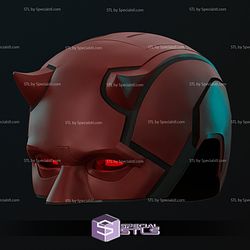 Cosplay STL Files Daredevil Helmet She Hulk Series 3D Print Wearable