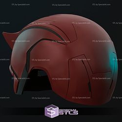 Cosplay STL Files Daredevil Helmet She Hulk Series 3D Print Wearable