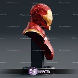 Iron Man Model 70 Bust STL Files 3D Printing Figurine