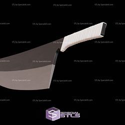 Cosplay STL Files Bleach Tensa Zangetsu Sword 3D Print Wearable