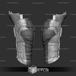 Cosplay STL Files Red Hood Samurai Shin 3D Print Wearable
