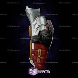 Cosplay STL Files Red Hood Samurai Shin 3D Print Wearable