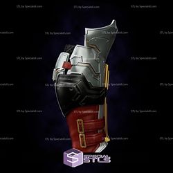 Cosplay STL Files Red Hood Samurai Shin 3D Print Wearable