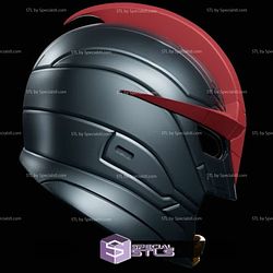 Cosplay STL Files Nova Helmet Marvel 3D Print Wearable