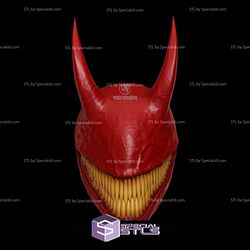 Cosplay STL Files Carnage Daredevil Helmet 3D Print Wearable