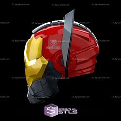 Cosplay STL Files Celestial Hulk Buster Helmet 3D Print Wearable