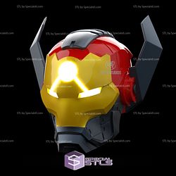 Cosplay STL Files Celestial Hulk Buster Helmet 3D Print Wearable