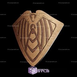 Cosplay STL Files Soldier Boy Shield The Boys 3D Print Wearable