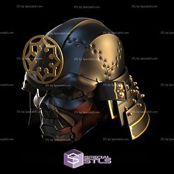 Cosplay STL Files Samurai Darth Vader Mask 3D Print Wearable