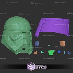 Cosplay STL Files Purge Trooper Helmet Starwars 3D Print Wearable