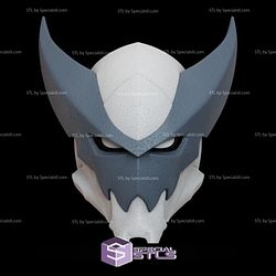 Cosplay STL Files Poison Wolverine Helmet 3D Print Wearable
