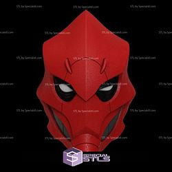 Cosplay STL Files Poison Deadpool Mask 3D Print Wearable