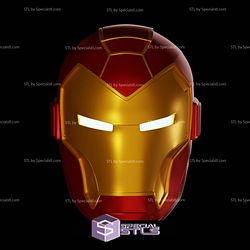 Cosplay STL Files Modular Iron Man Helmet 3D Print Wearable