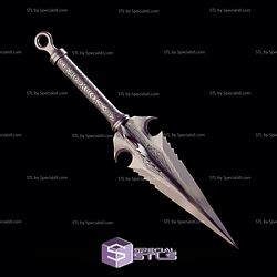 Cosplay STL Files Scorpion Movie Kunai 3D Print Wearable