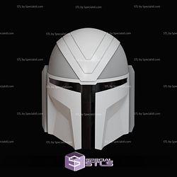 Cosplay STL Files Moondalorian Helmet Mandalorian Moon Knight 3D Print Wearable