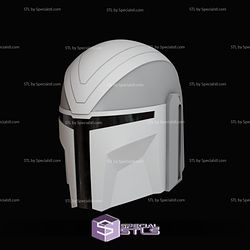 Cosplay STL Files Moondalorian Helmet Mandalorian Moon Knight 3D Print Wearable