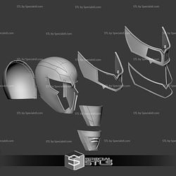 Cosplay STL Files Wolverine Power Ranger Helmet 3D Print Wearable