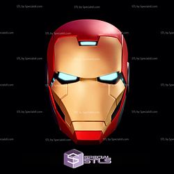 Cosplay STL Files Iron Man Model 64 Helmet 3D Print Wearable