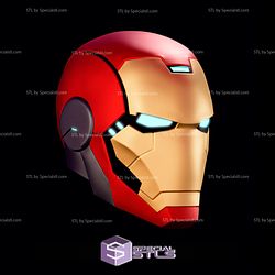 Cosplay STL Files Iron Man Model 64 Helmet 3D Print Wearable