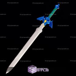 Cosplay STL Files BOTW Master Sword Damaged 3D Print Wearable