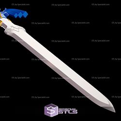 Cosplay STL Files BOTW Master Sword Damaged 3D Print Wearable