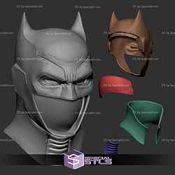 Cosplay STL Files Concept Vigilante Mask 2022 3D Print Wearable