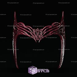 Cosplay STL Files Scarlet Witch Crown From Multiverse of Madness 3D Print Wearable