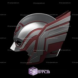 Cosplay STL Files Lady Thor Helmet From Thor Love and Thunder 3D Print Wearable