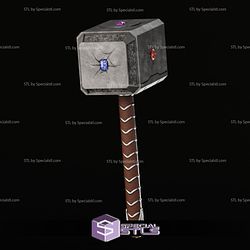 Cosplay STL Files Infinity Hammer Mjolnir Thor Hammer 3D Print Wearable