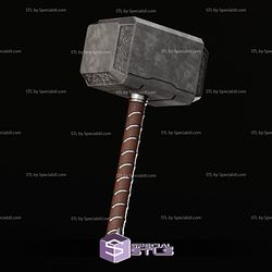 Cosplay STL Files Thor Hammer Mjolnir 3D Print Wearable