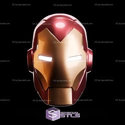 Cosplay STL Files Iron Man Model 70 Helmet 3D Print Wearable